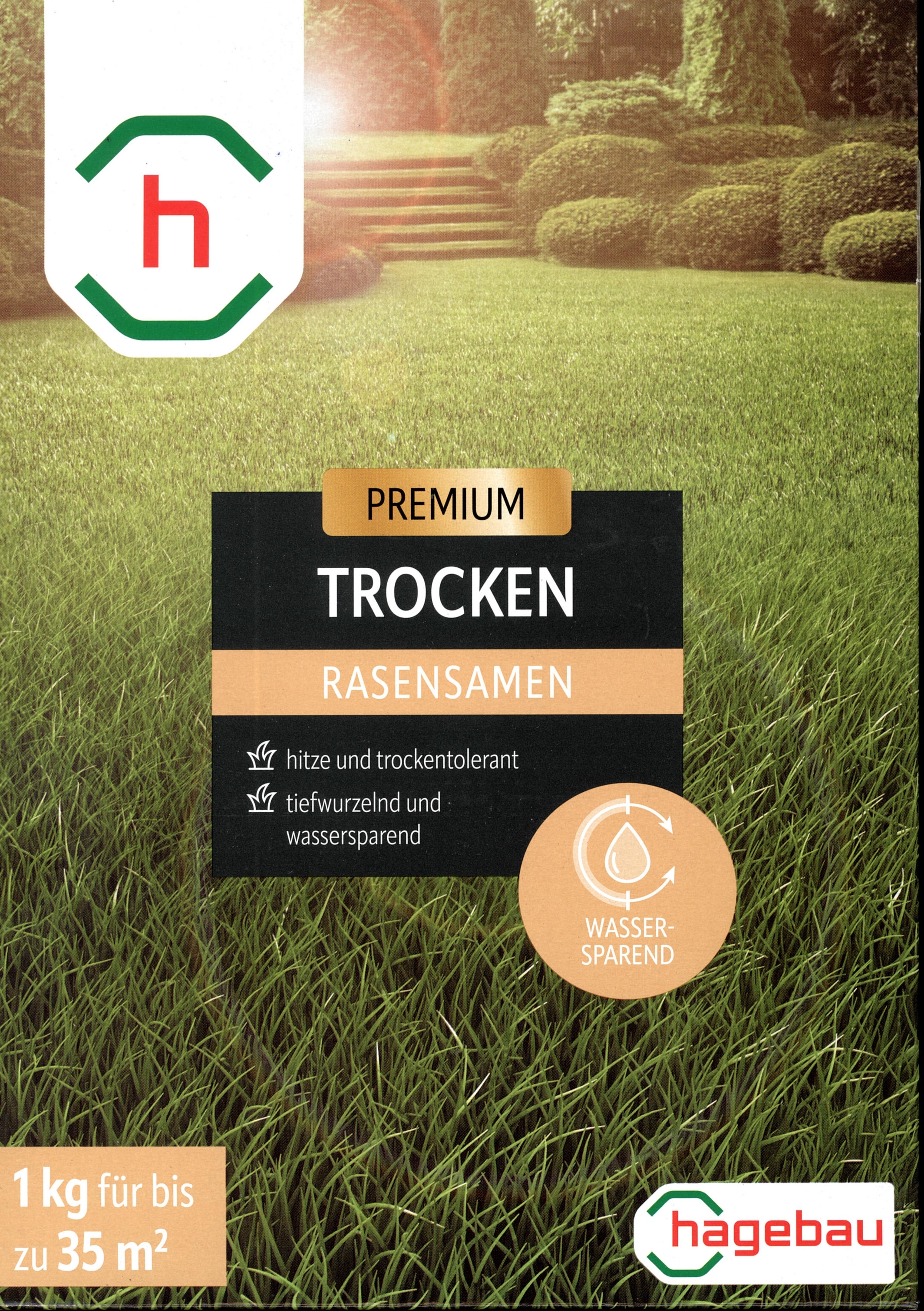 h-Marke Trockenrasen 1kg