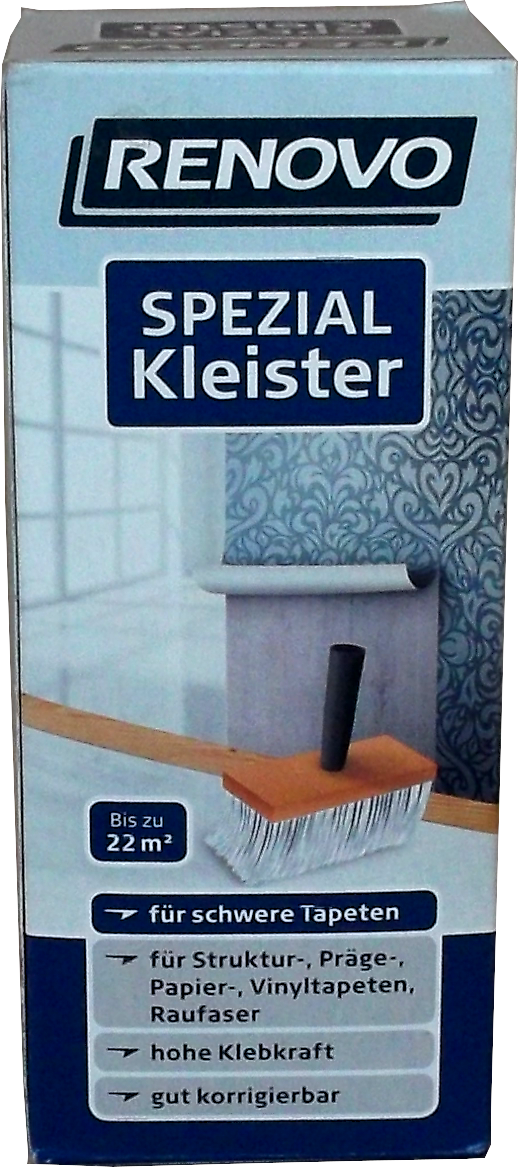200g RENOVO Spezial-Kleister für schwere Tapeten 200g RENOVO Spezial-Kleister für schwere Tapeten