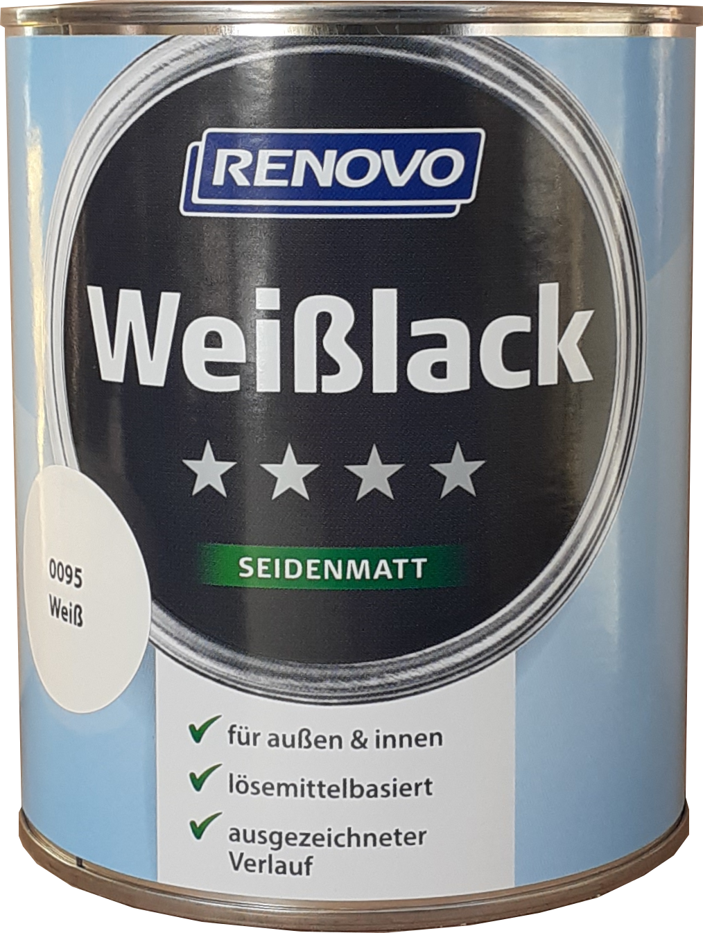 375ml Renovo Weisslack seidenmatt 375ml Renovo Weisslack seidenmatt