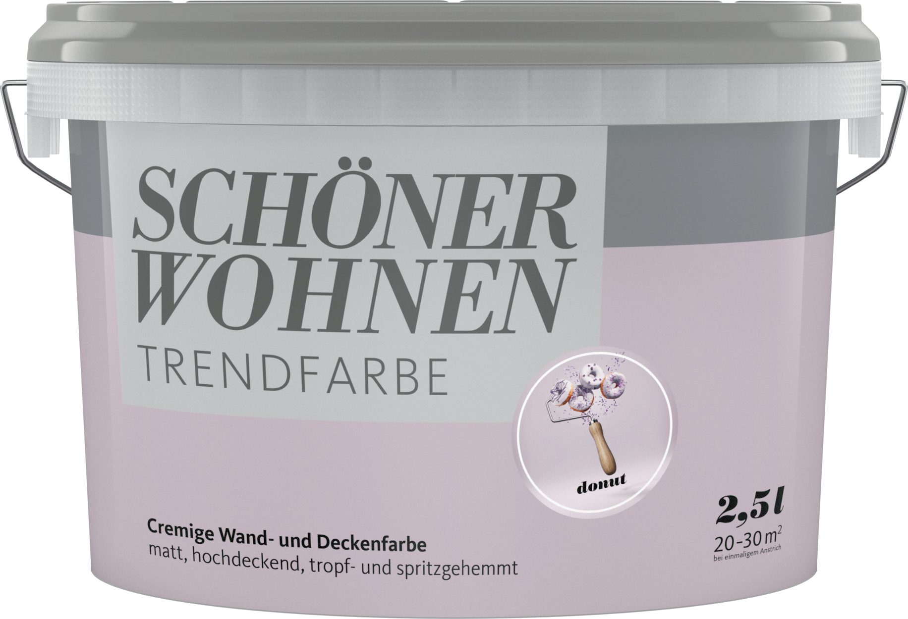 2,5L Schöner Wohnen - Trendfarbe Wandfarbe matt Donut 2,5L Schöner Wohnen-Trend Wandfarbe matt Donut