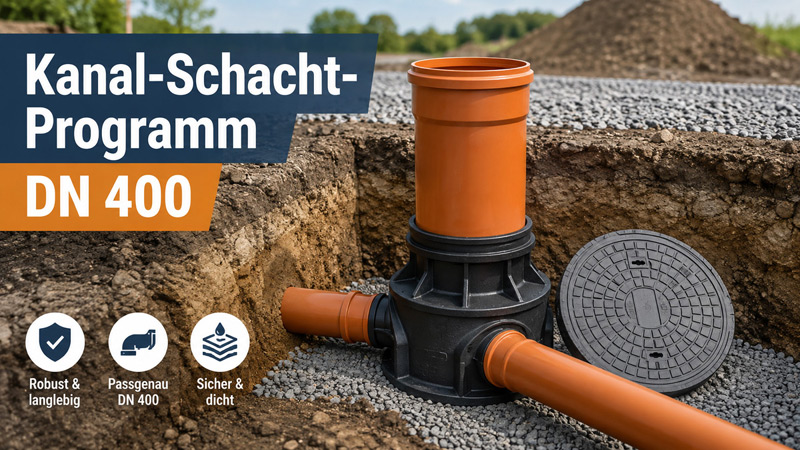 Kanal-Schacht DN 400: Ratgeber & Systemübersicht