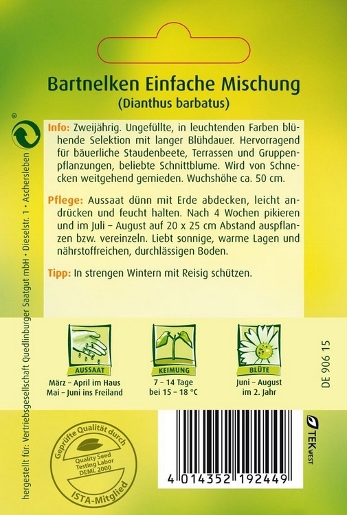 Bartnelken Einfache Mischung Bartnelken Einfache Mischung