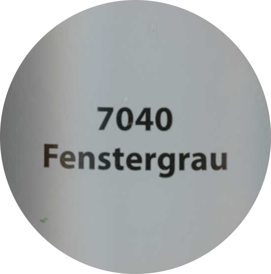 2,5L Renovo Wetterschutzfarbe RAL 7040 Fenstergrau