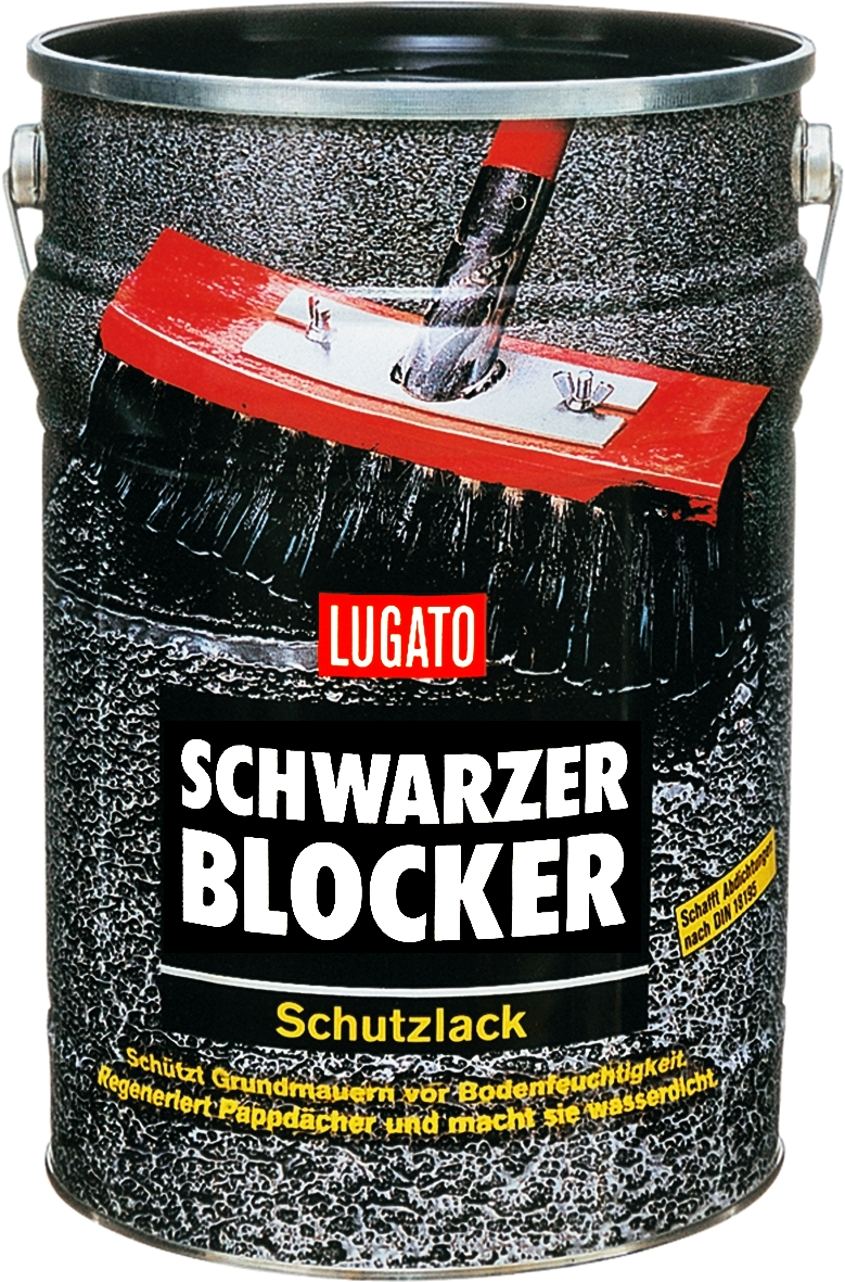 10L Lugato Bitumen Schutzlack Schwarzer Blocker 10L Lugato Bitumen Schutzlack Schwarzer Blocker