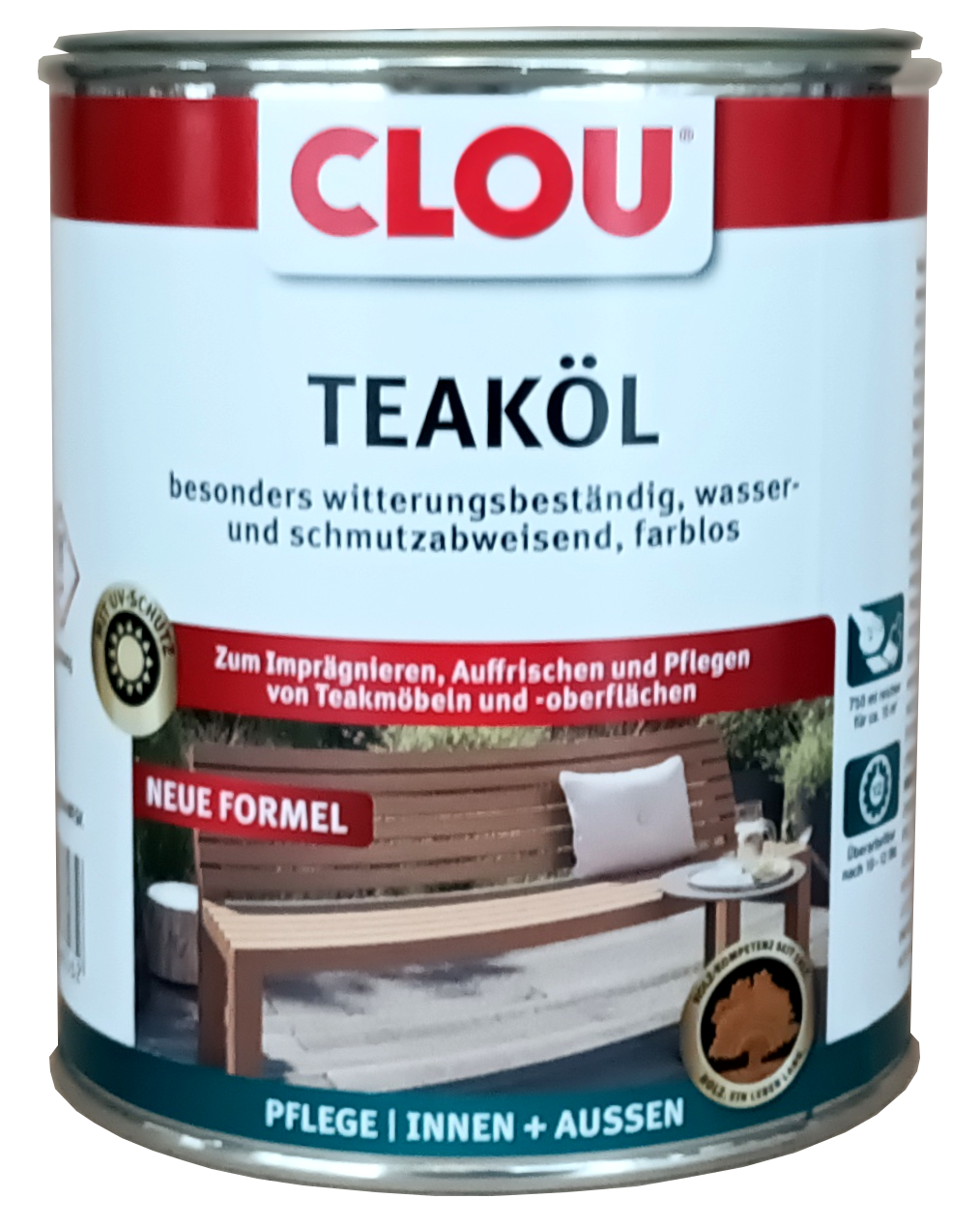 750ml Clou Teaköl