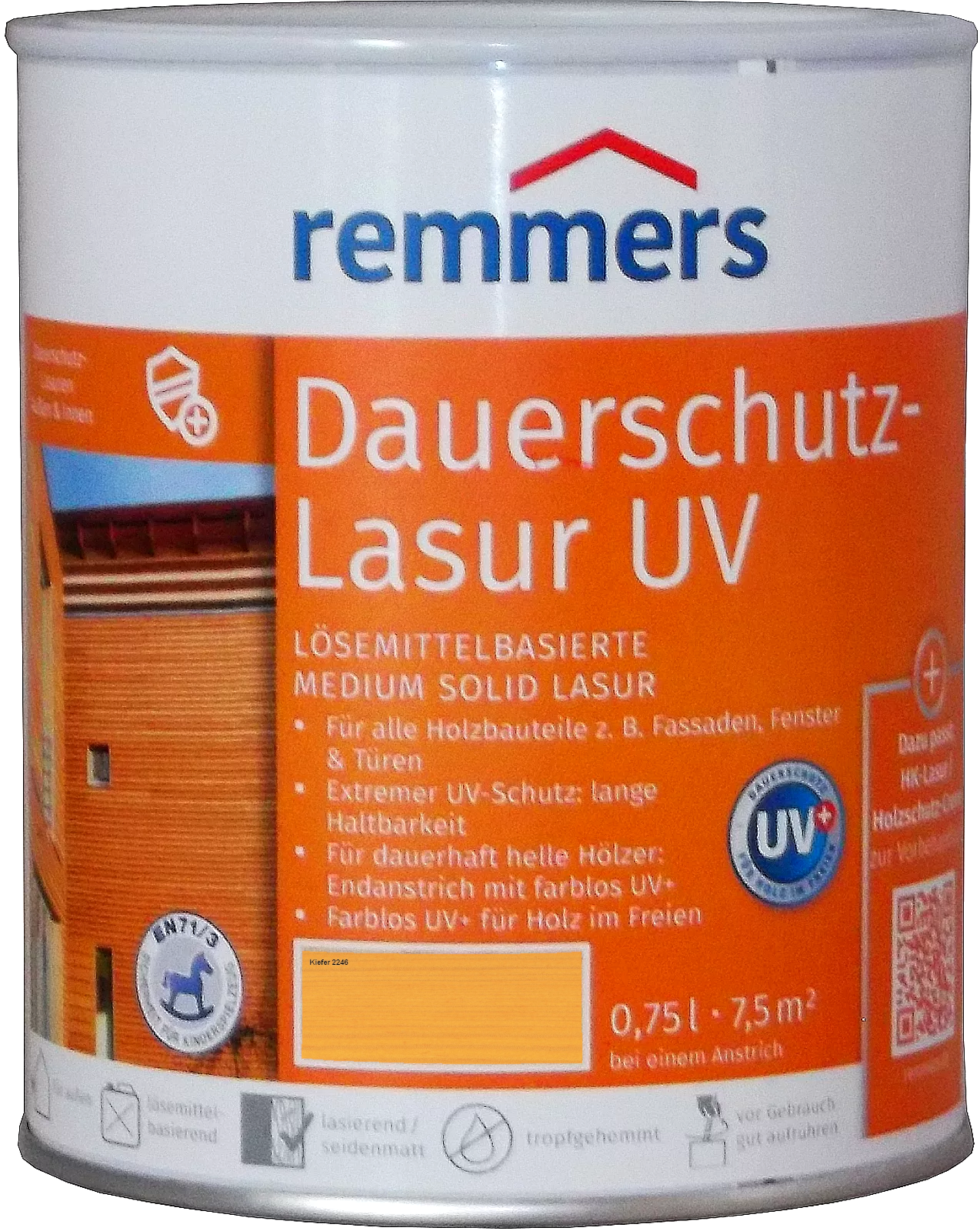750ml Remmers Dauerschutz-Lasur UV Kiefer 750ml Remmers Dauerschutz-Lasur UV Kiefer