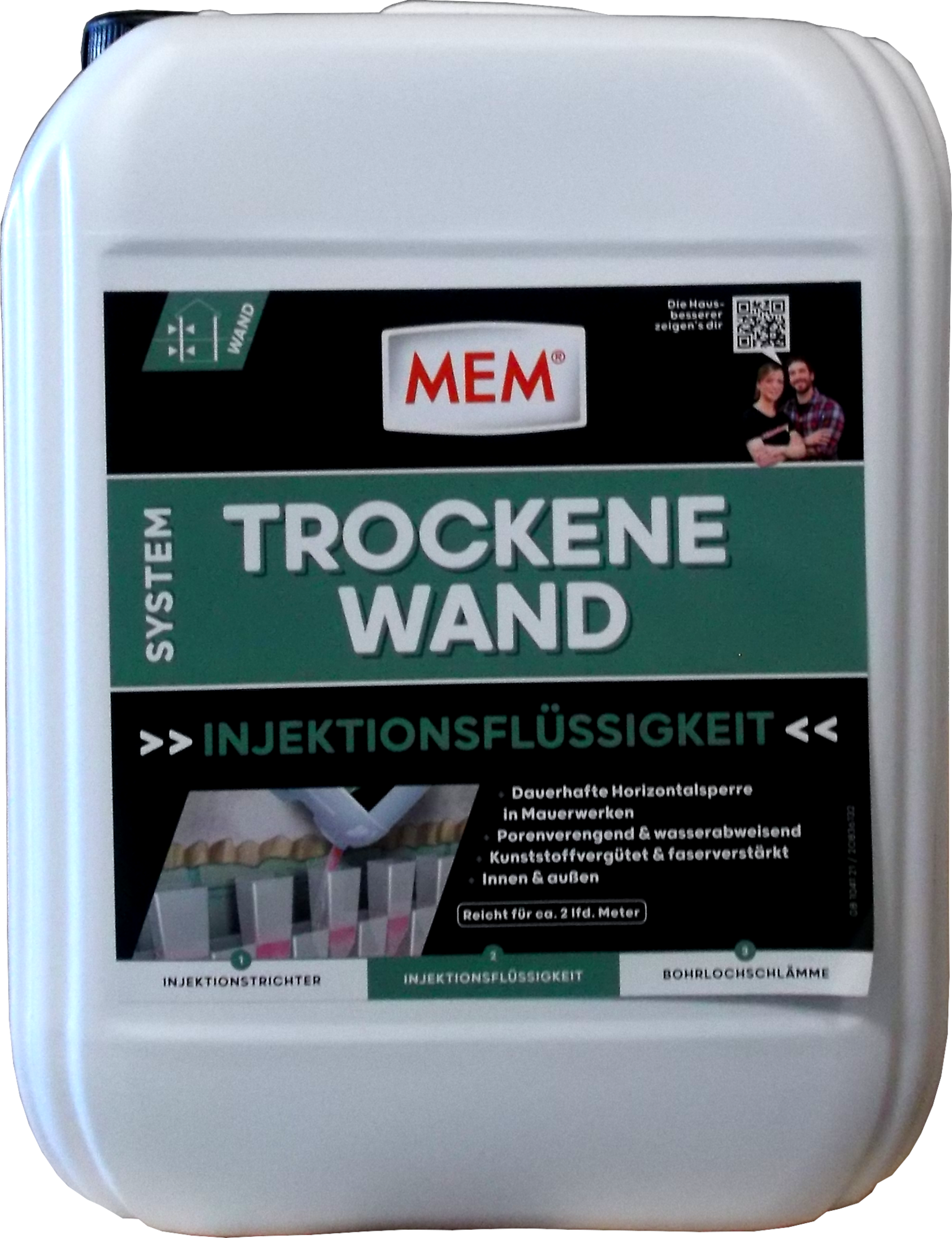 10L MEM Trockene Wand Horizontalsperrschicht