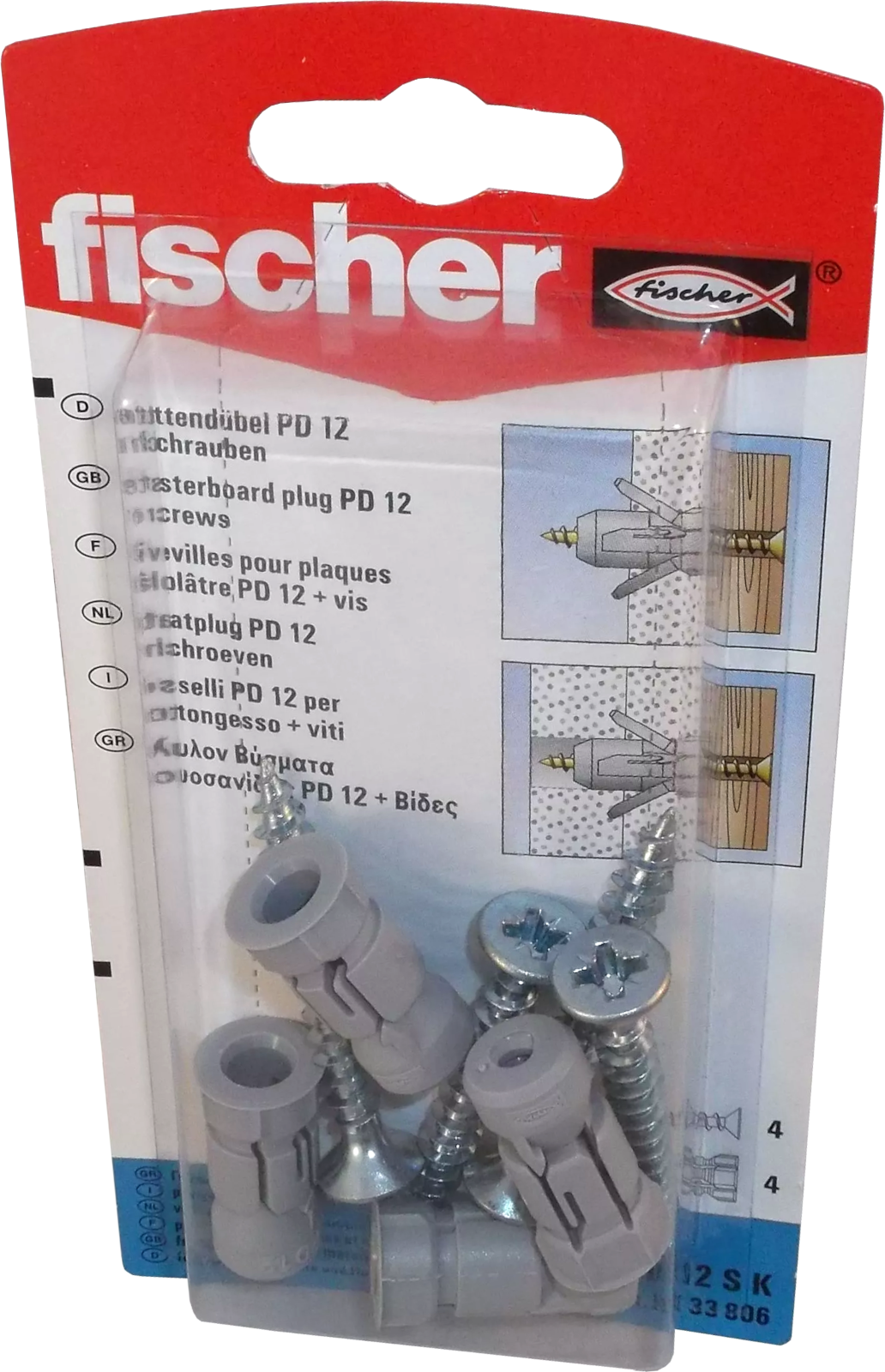 Gipskartondübel PD 12 SK Gipskartondübel PD 12 SK