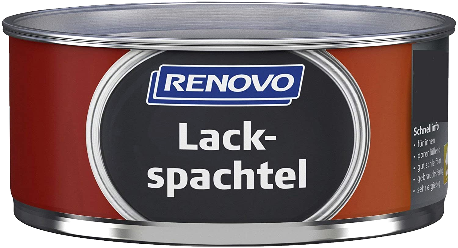400g Renovo Lackspachtel weiss 400g Renovo Lackspachtel weiss