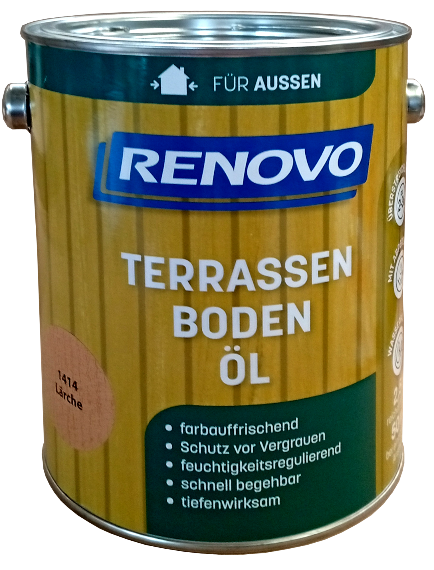 2,5l Renovo Terrassenboden Öl Lärche