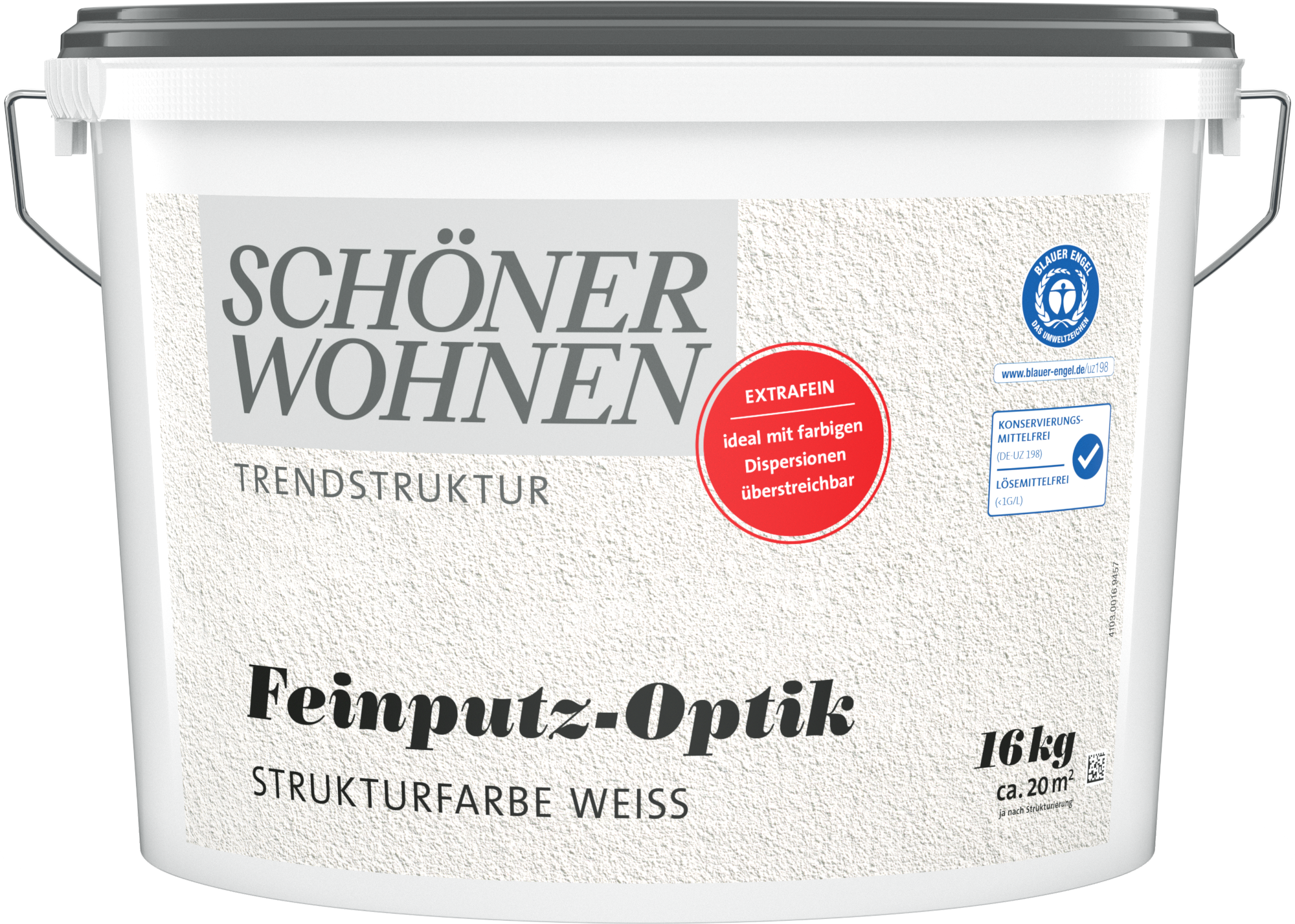 16kg Schöner Wohnen Trendstruktur Feinputz-Optik 16kg Schöner Wohnen Trendstruktur Feinputz-Optik