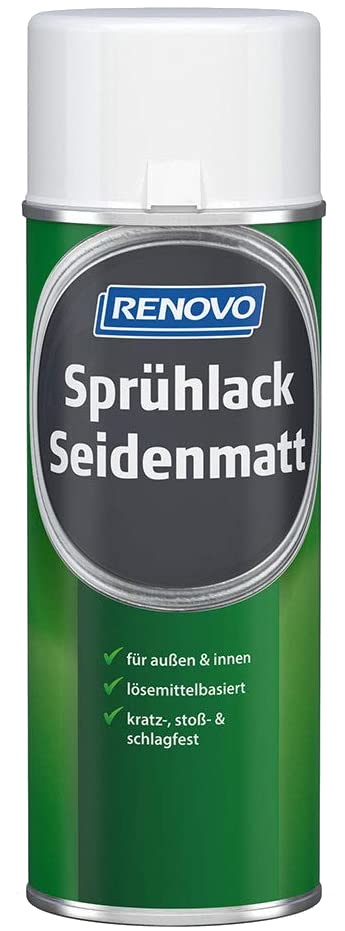 400ml Renovo Sprühlack Seidenmatt Farblos 400ml Renovo Sprühlack Seidenmatt Farblos