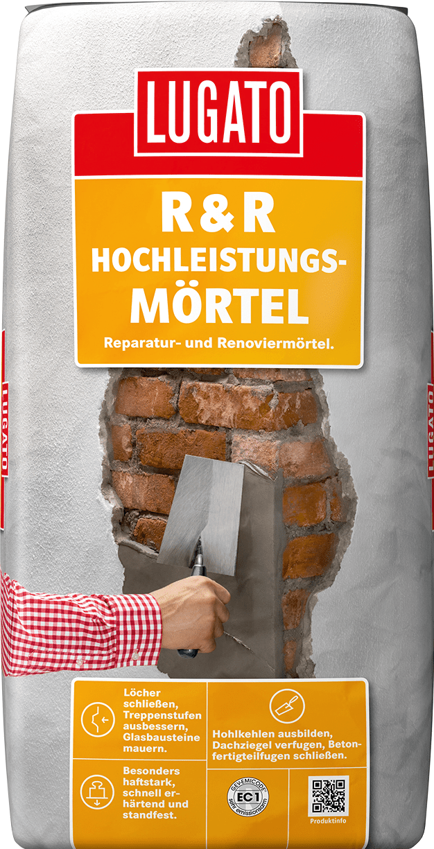 10kg Lugato R & R Hochleistungsmörtel 10kg Lugato R & R Hochleistungsmörtel