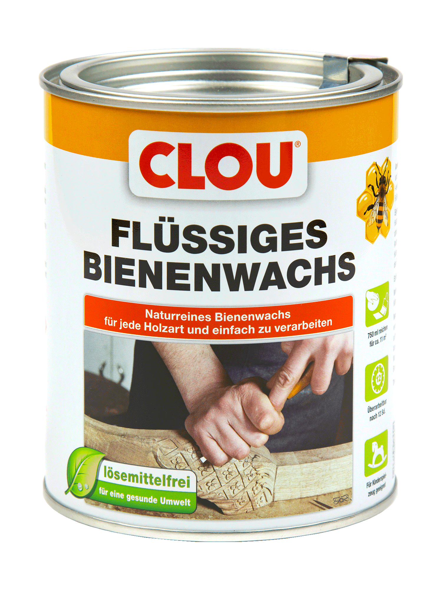 750ml Clou flüssiges Bienenwachs 750ml Clou flüssiges Bienenwachs
