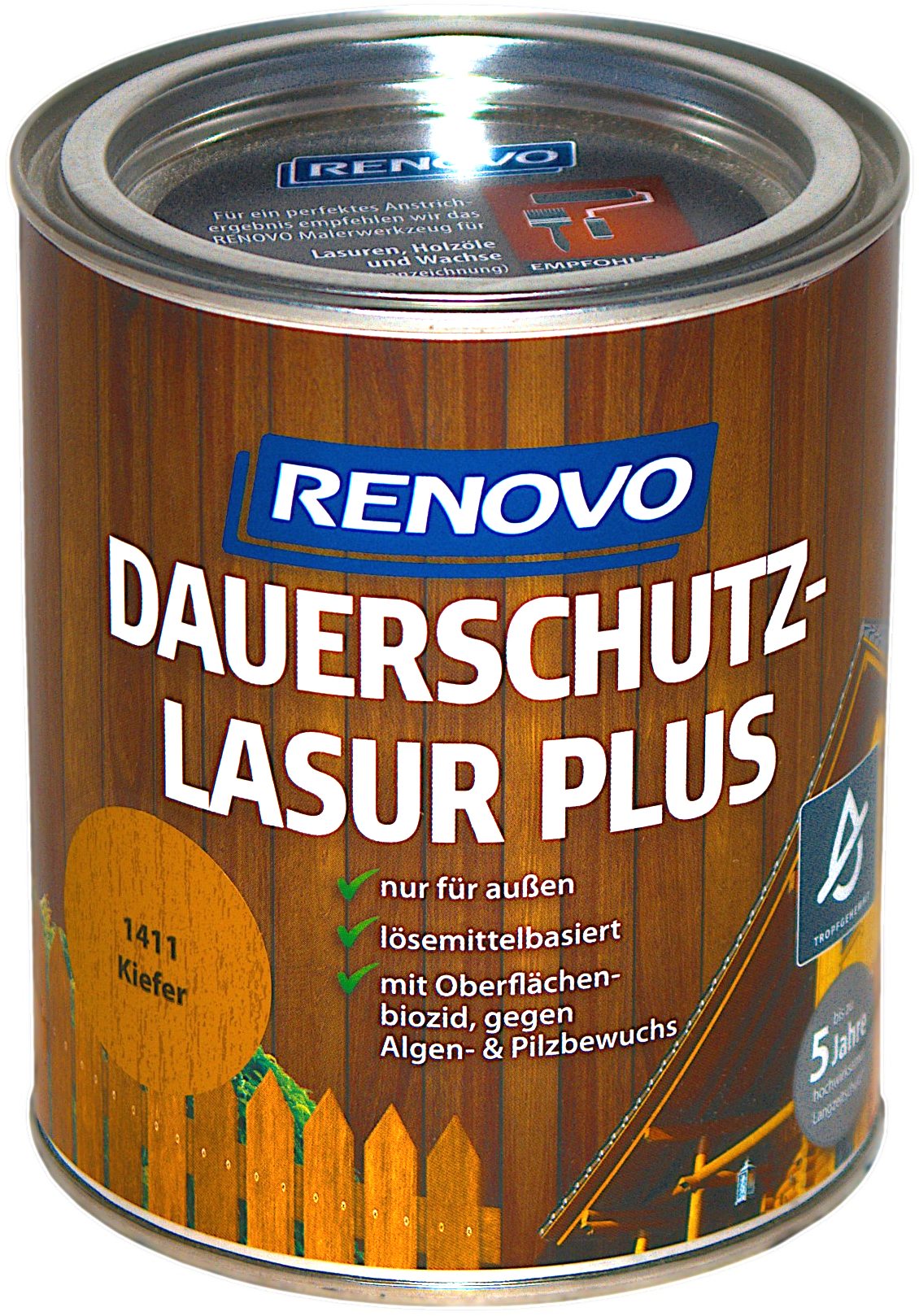 750ml Renovo Dauerschutzlasur PLUS Nr.1411 Kiefer