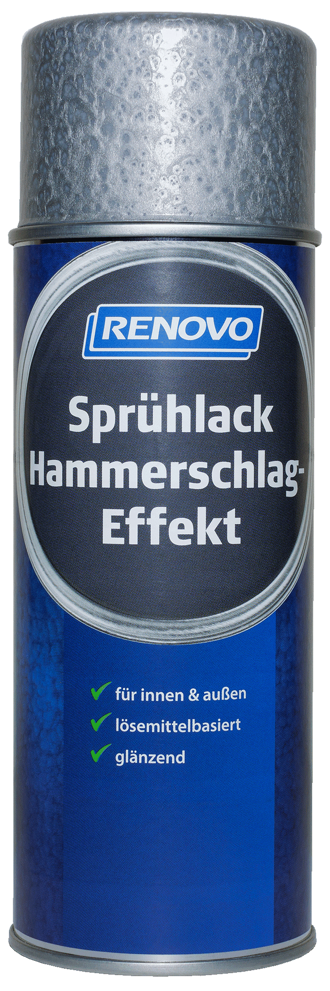 400ml Renovo Sprühlack Hammerschlag Silber 400ml Renovo Sprühlack Hammerschlag Silber