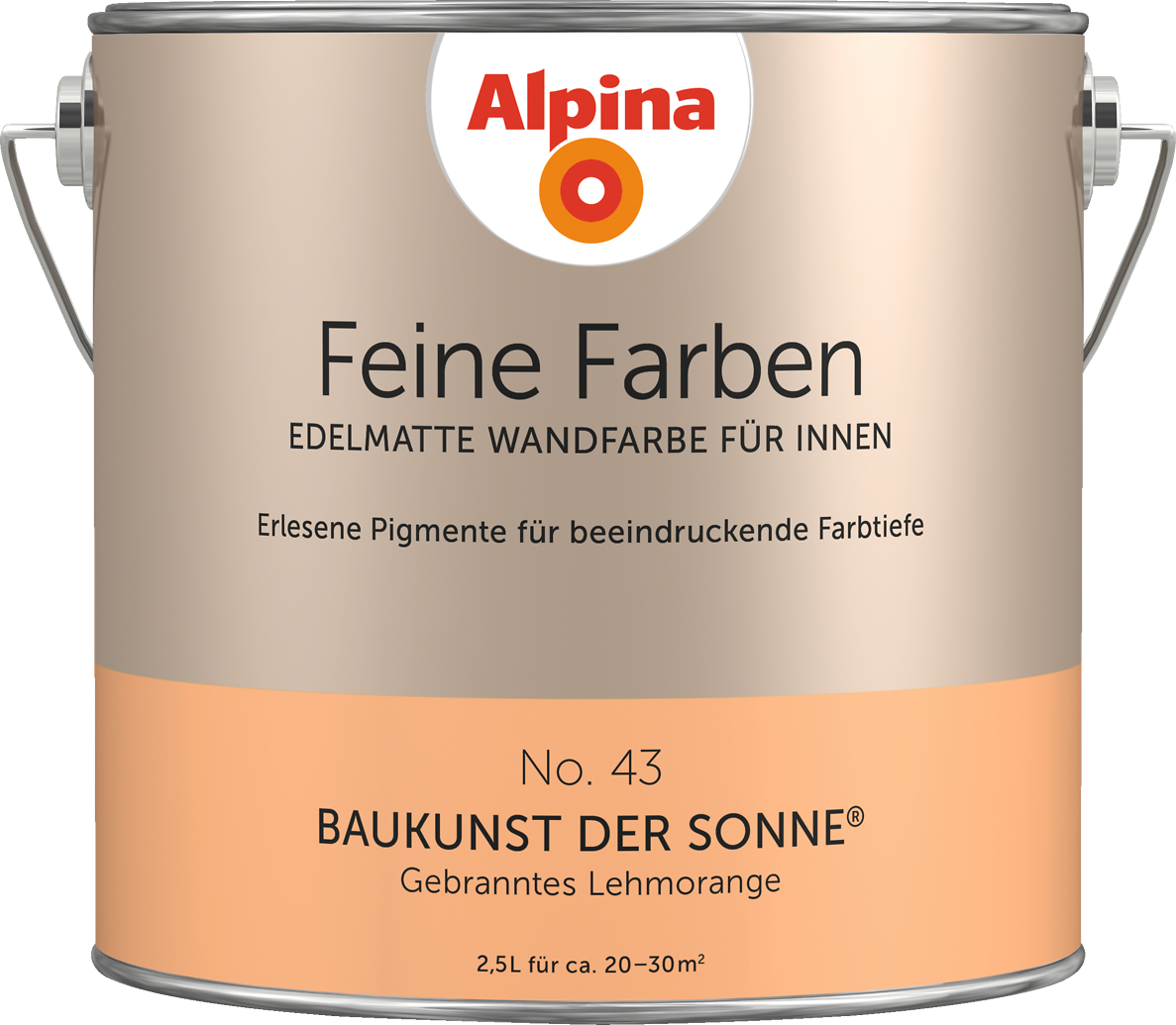 2,5L ALPINA Feine Farben Baukunst der Sonne No.43 2,5L ALPINA Feine Farben Baukunst der Sonne No.43