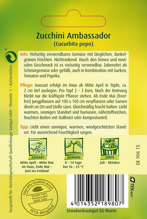 Zucchini Ambassador