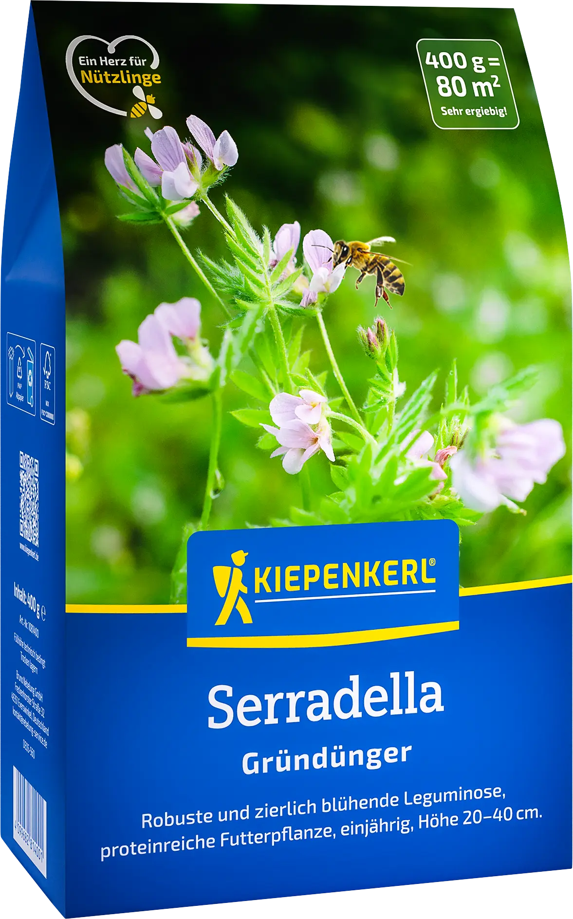 400g Kiepenkerl Gründünger Seradella Futterpflanze 500g Kiepenkerl Gründünger Seradella Futterpflanze