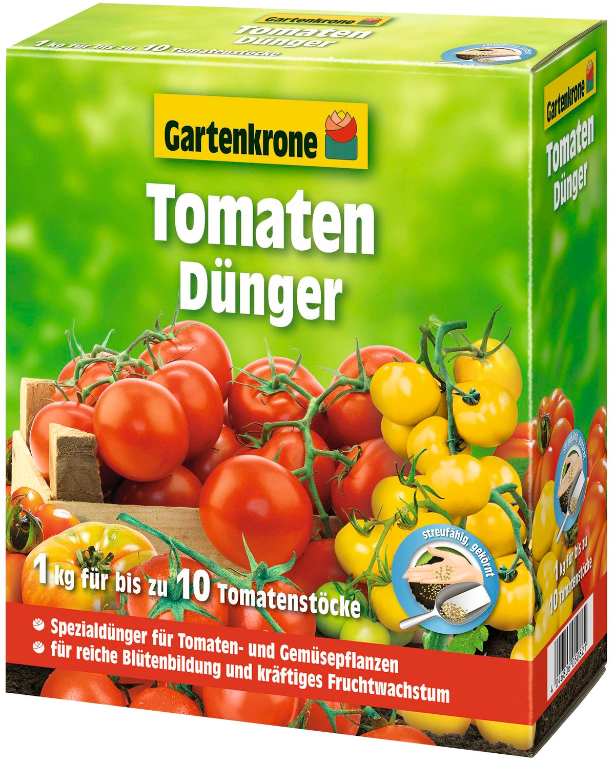 1kg Gartenkrone Tomatendünger 1kg Gartenkrone Tomatendünger