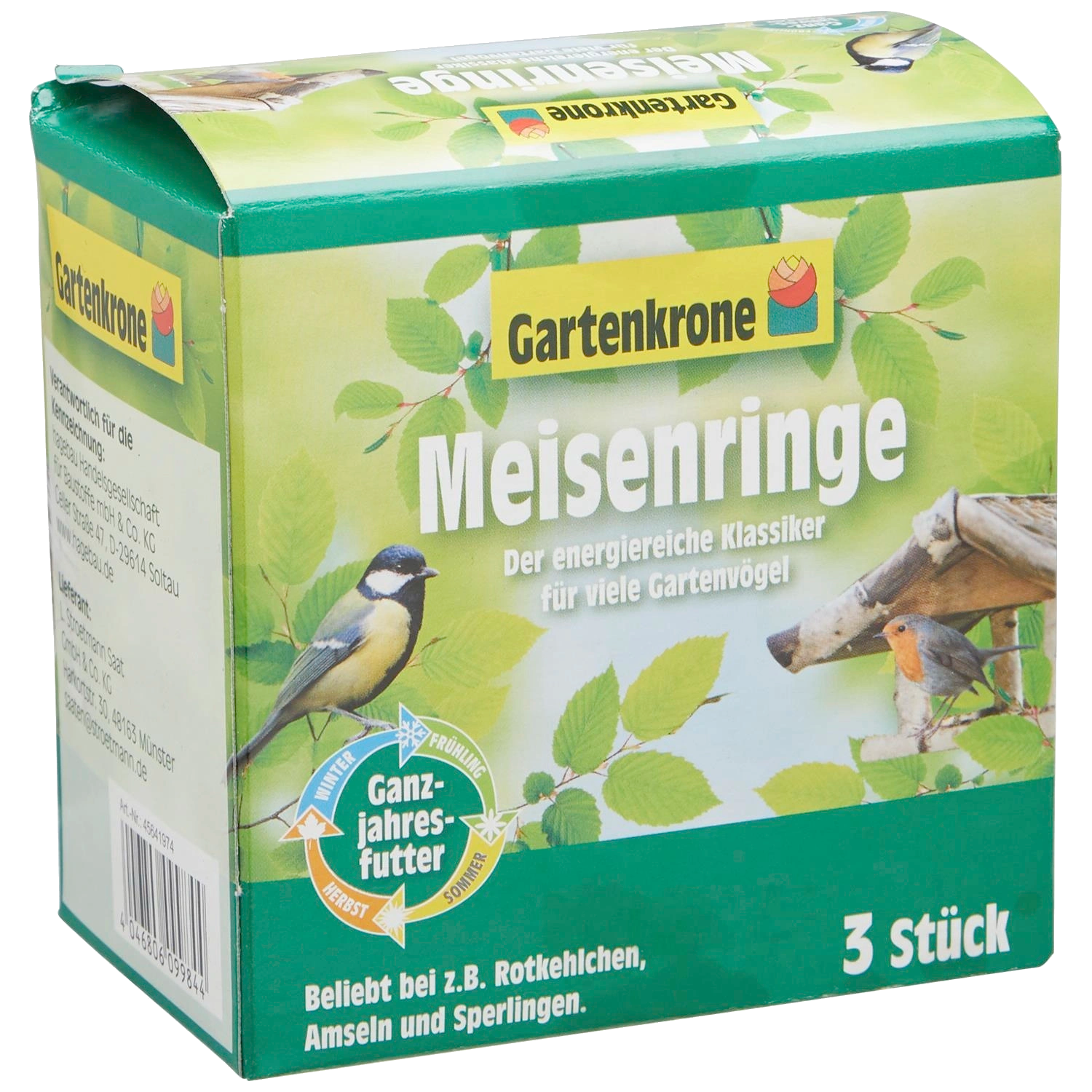 3 Stück Gartenkrone Meisenringe 3 Stück Gartenkrone Meisenringe