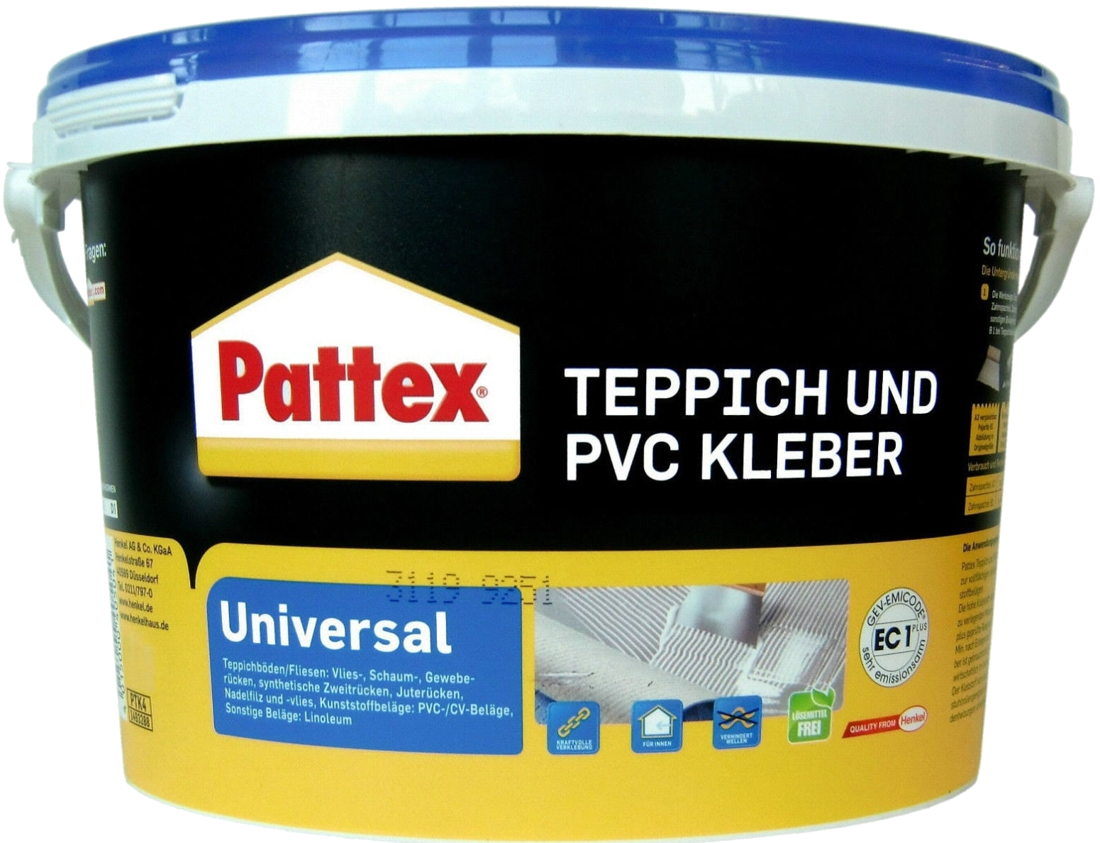 1kg Pattex TEPPICH und PVC Kleber 1kg Pattex TEPPICH und PVC Kleber