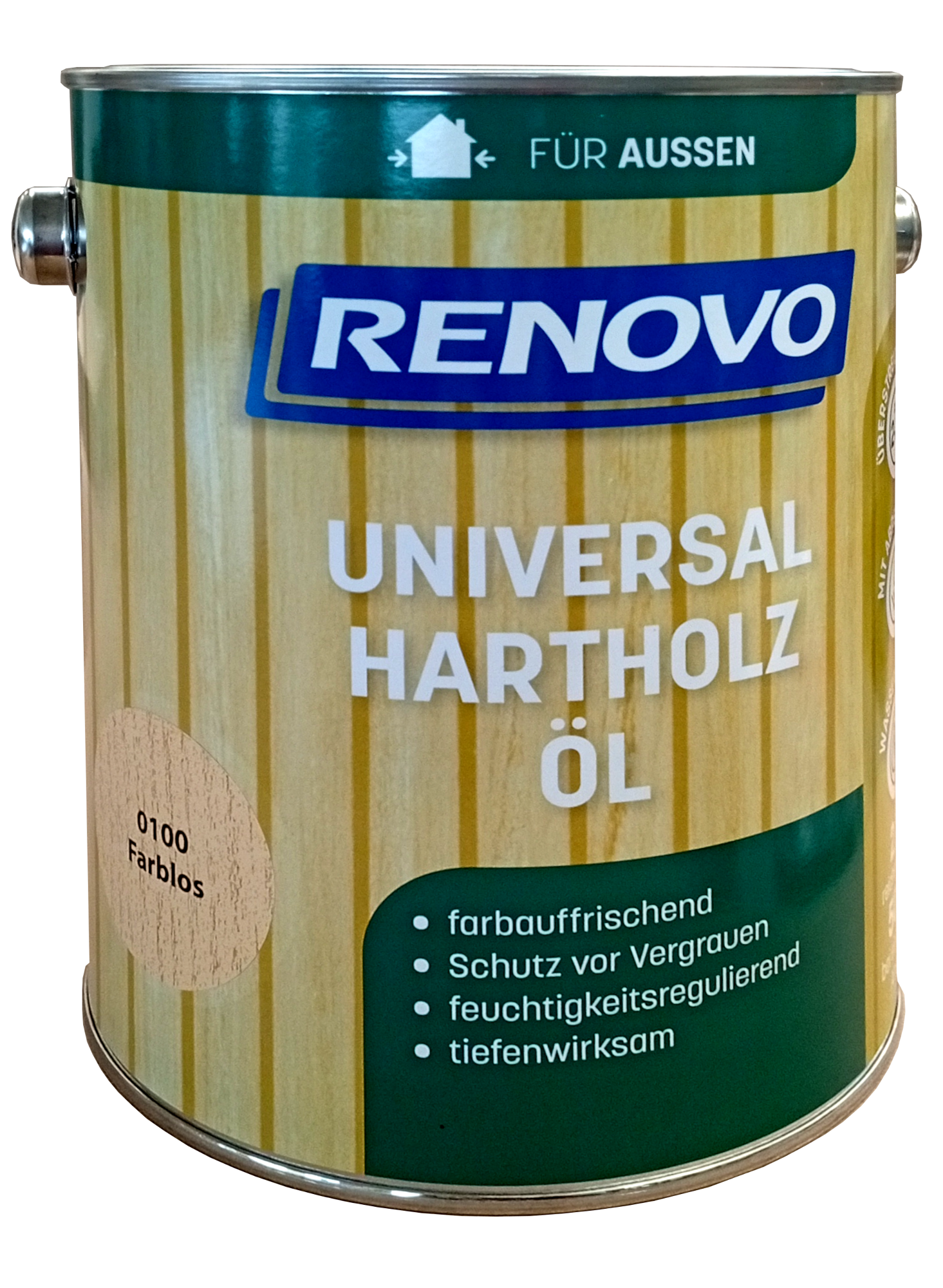 2,5l Renovo Universal-Hartholzöl Farblos wasserbasis