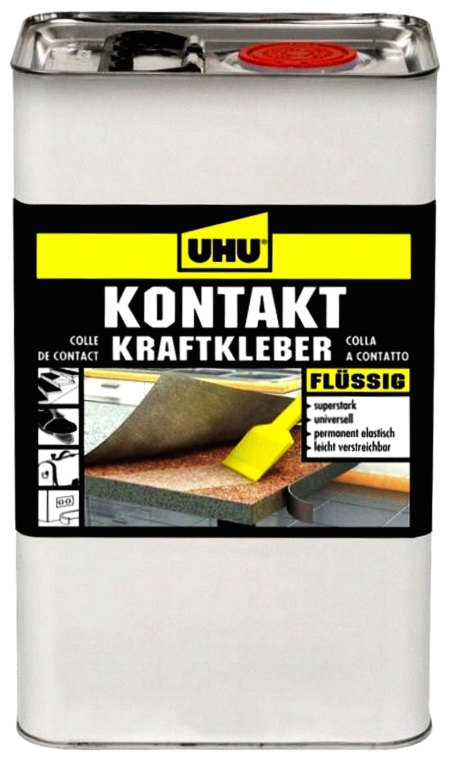 5 Liter UHU Kontakt Kraftkleber flüssig 5 Liter UHU Kontakt Kraftkleber flüssig