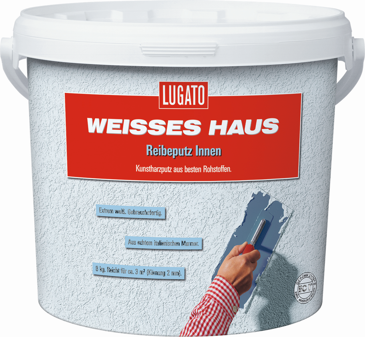 8kg Lugato WH Reibeputz Innen 2mm 8kg Lugato WH Reibeputz Innen 2mm