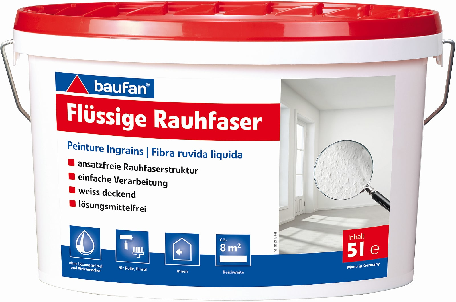 5L Baufan Flüssige Rauhfaser 5L Baufan Flüssige Rauhfaser