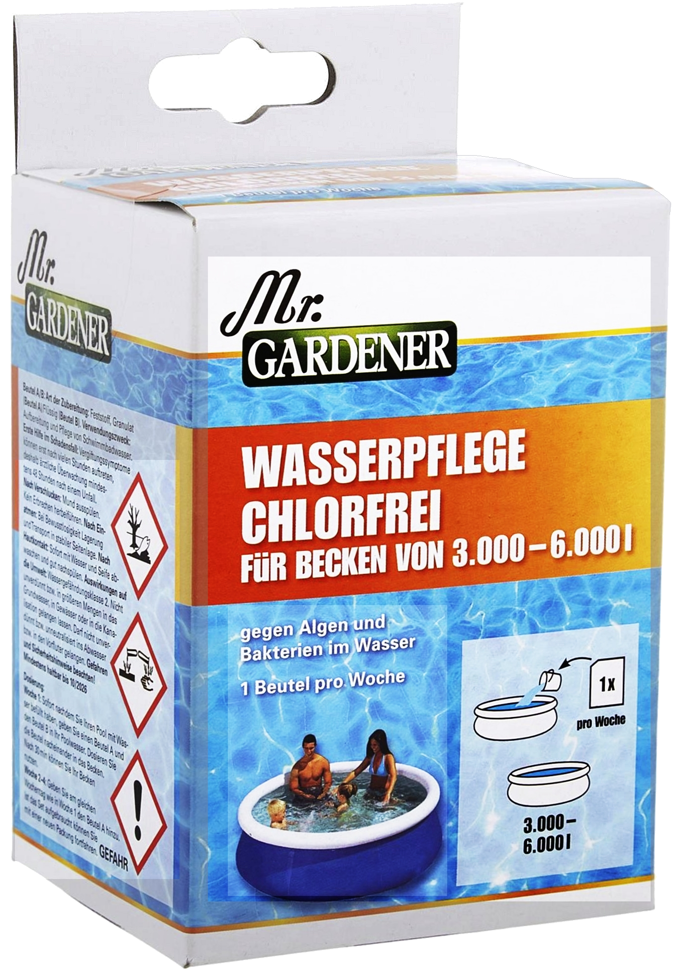 Mr.Gardener Aquablanc+ Wasserpflege chlorfrei