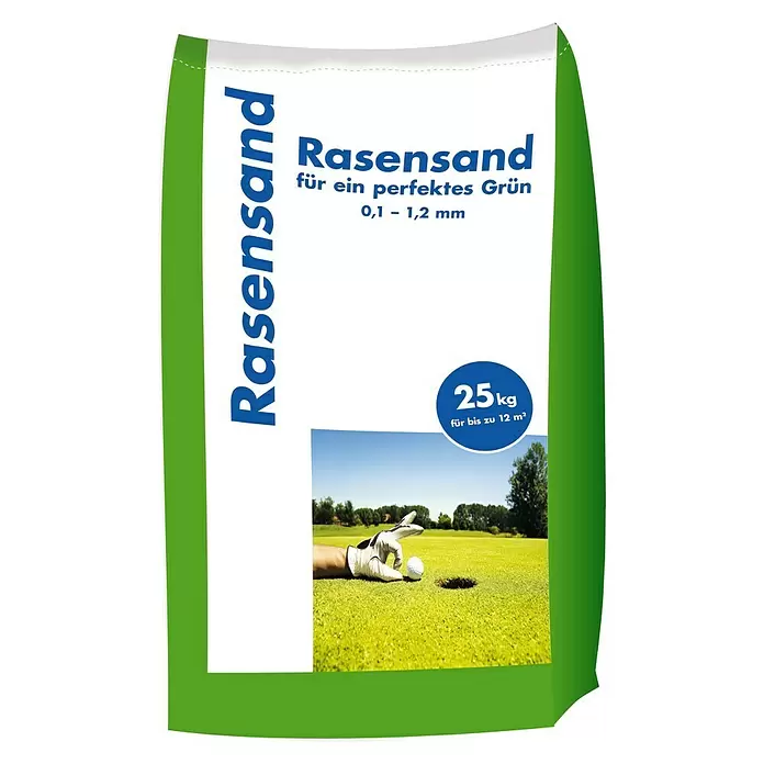 25kg Hamann Mercatus Rasensand 0,1-1,2mm 25kg Rasensand 0,1-1,2mm
