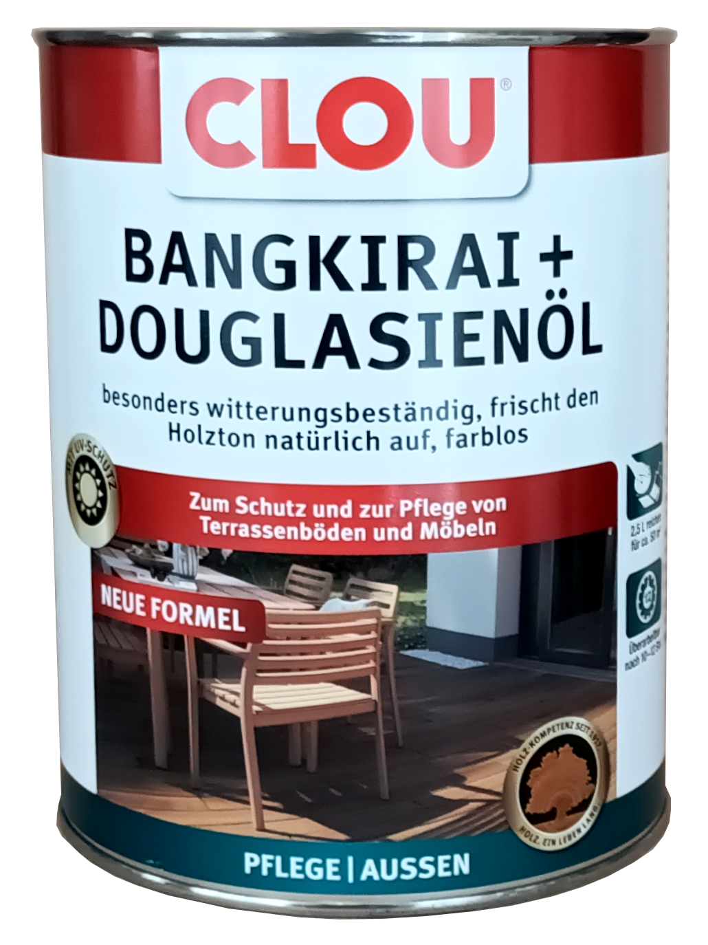 2,5L Clou Bangkirai- & Douglasien-Öl