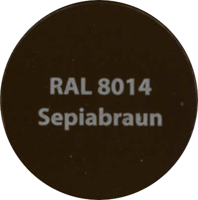 2,5 L Renovo Wetterschutzfarbe Nr.8014 sepiabraun 2,5 L Renovo Wetterschutzfarbe Nr.8014 sepiabraun