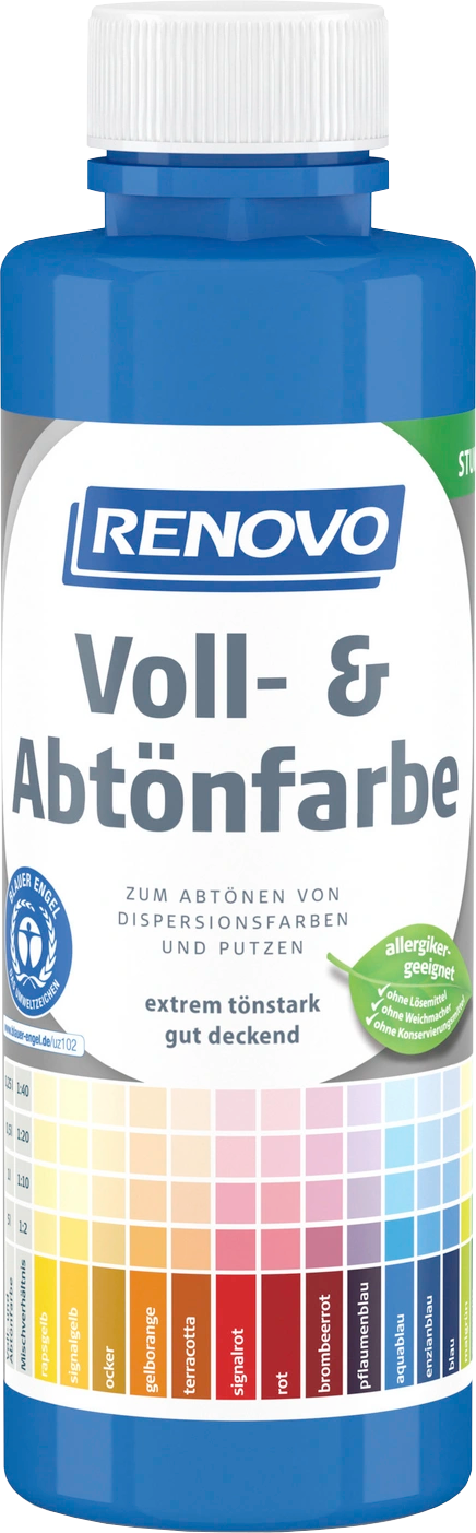 500ml Renovo Volltonfarbe Aaquablau 500ml Renovo Volltonfarbe aquablau